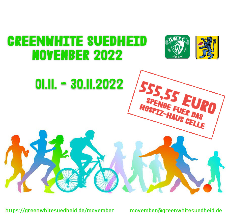 GreenWhite Südheid Movember 2022